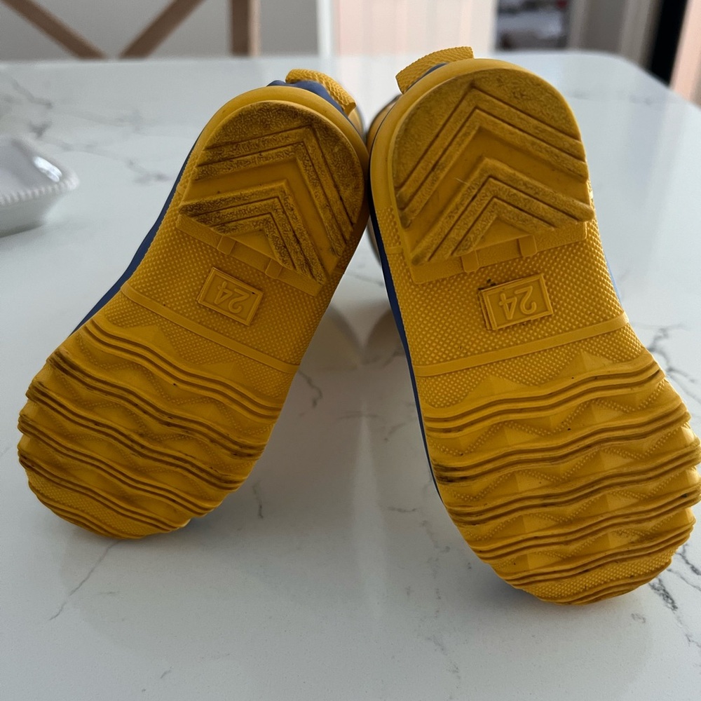 Mini Boden Wellies Yellow - Picture 5 of 5